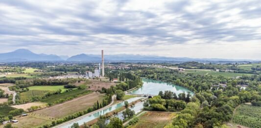 Chiusa di Salionze Panorama - Livelli del lago di Garda